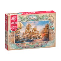 Пазли CherryPazzi Морська битва, 2000 елементів, 70x100 см, 50026