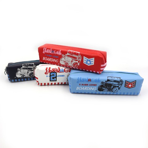 Пенал Ретро авто, 20x4.5x4.5 см, PVC, 0856P (В асортименті)