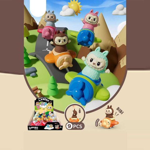 Літак LABUBU з героєм інерційний 12×11×10 см