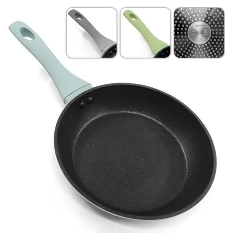 Сковорода лита мармур Megastone індукційне дно 24×4,8 см 10370-24