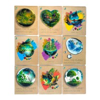 Зошити учнівські 24 аркуша клітинка Екокартон Back brown ТЕ31388, 20 шт. в упаковці