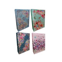 Подарунковий пакет гігант картонний, 200 г/м², Квітковий, 51x72x18 см, 2 шт. в упаковці (В асортименті)