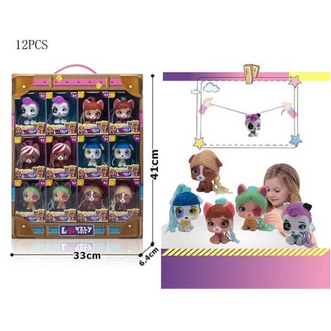 Герої Модні улюбленці, волосся з гуми, 7 см (В асортименті)