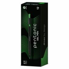 Ручка гелева Pentonic салатова 0,7 мм LINC, ціна за 12 шт. //