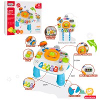 Центр розвиваючий 2в1 ігровий столик + підвіска на ліжко 368-48B