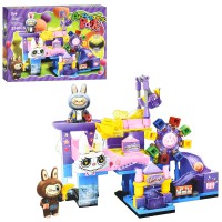 Конструктор LABUBU парк розваг світло 224 деталі T5007