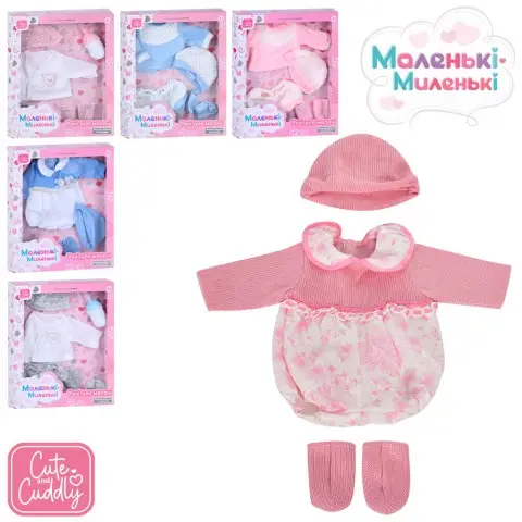 Лялькове вбрання, взуття, 3 види (В асортименті)