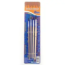 Набор кистей пони Josef Otten, 4 шт. в упаковке