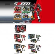 Конструктор /16/64/4шт в кор. 217 дет. 33*22*5см