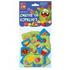 Гра розвиваюча, магнітна "Смачне чи корисне?"
