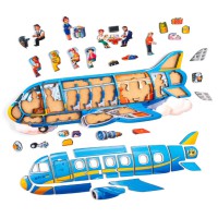 Рамка-вкладка Літак Ubee ПСФ161