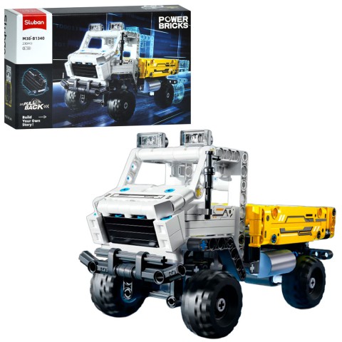Конструктор SLUBAN авто серія машина/вантажівка 230 деталей M38-B1340