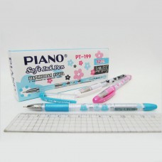 Ручка масляна "piano" синя 199pt