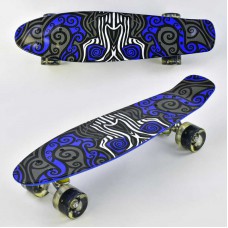 Скейт best board синій із чорним f6510