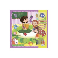 Пазли G-Toys Дитячий майданчик, 20 елементів, LX11