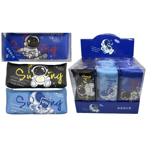 Пенал-косметичка Космонавт, PVC, 77-70