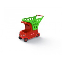 Візок-машинка дитяча червона 01540/02