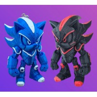 3D Іграшка Сонік, 10 см, з брелком