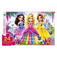 Гра-пазл Енергія+ Казкові принцеси, 24 елементи