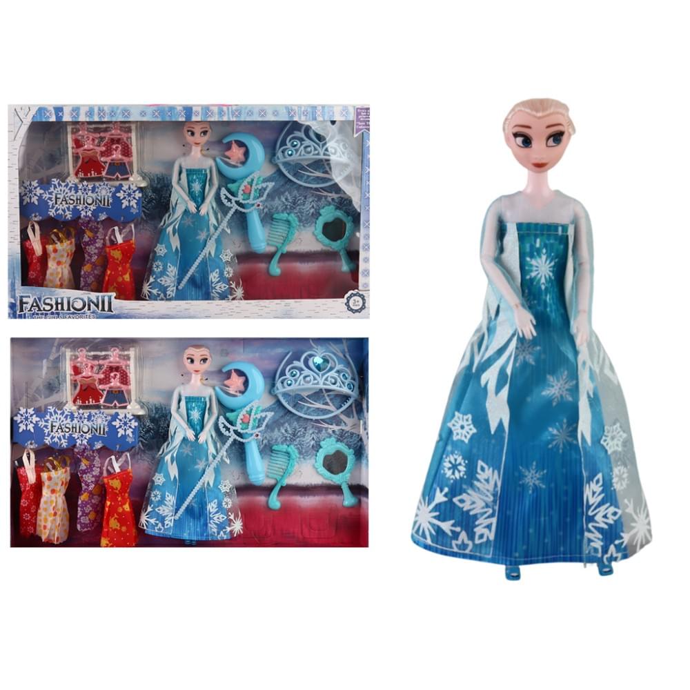 Лялька 31см з аксесуарами, одяг, прикраси для дитини K694