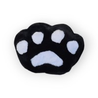 М’яка іграшка Подушка Лапка, чорно-біла, 20x25 см