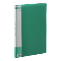 Папка А4 з боковим притиском Jobmax, зелений