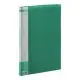 Папка А4 з боковим притиском Jobmax, зелений