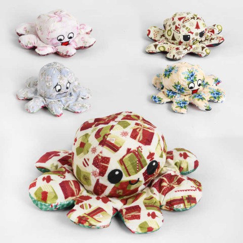 М’яка іграшка-антистрес Восьминіг-вивернушка, 20 см (В асортименті)