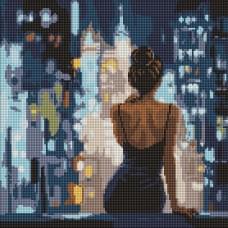 Алмазна мозаїка на підрамнику "Кінець вечірки" Ideyka 40х40см AMO8286