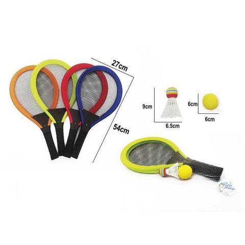 Набір ракеток з воланом та м’ячем 202, 54x27 см (В асортименті)