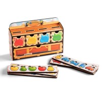 Комодик дерев’яний Волшебний комодик Кольори Ubee ПСД071