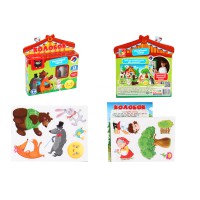 Гра настільна, магнітний театр Академія розвитку Колобок (українською)