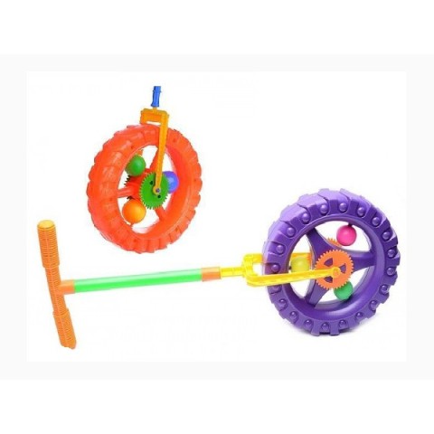 Каталка Колесо з тріскачкою, у пакеті, Кіндервей