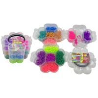 Набір для плетіння гумочки Квітка, 2201-3, 1500 шт.