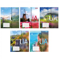 Зошити учнівські 36 аркушів лінія 1B The beauty of UA, 15 шт. в упаковці