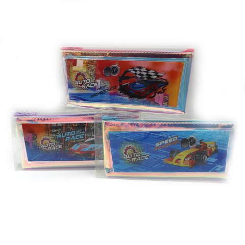 Пенал лазерний Sportcar, 1 відділення, 21x9x2.5 см (В асортименті)