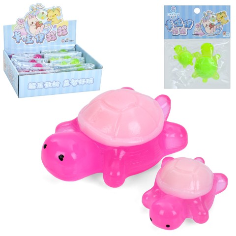 Іграшка черепаха, 2 шт. (8 см, 5 см), антистрес, MS4632 (В асортименті)