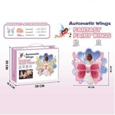 Крила розмір 68х60 см, мелодія, без підсвічування, автоматична робота, 2 режими, в кор. /36/