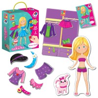 Магнітна одягалка Меган і Поллі (українською)