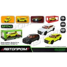 Машина мет. АВТОПРОМ 1:24 BMW XM, батар,світло,звук,відкр.двері,кор. 28*16*12,8см /12-2/