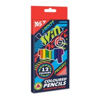 Олівці кольорові Yes Blaster, 12 кольорів