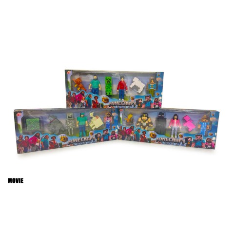 Набір фігурок Майнкрафт MOVIE, 37x14 см, 8060 (В асортименті)