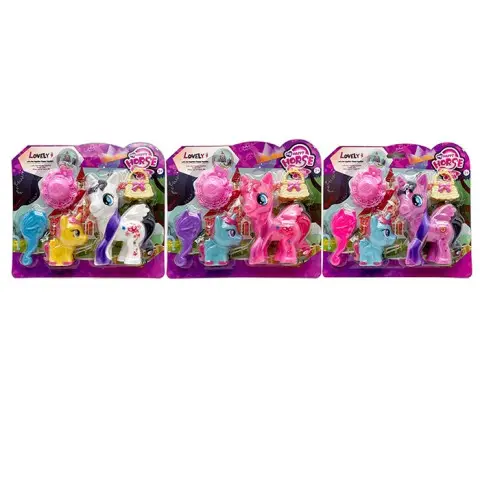 Коняшка My Little Pony, 2 шт. (12 см, 7 см), аксессуары (в ассортименте)