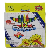 Олівці воскові, 12 кольорів