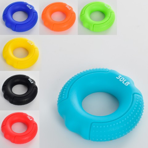 Еспандер кистьовий, навантаження 9-36 кг, 7.5x7.5x2 см (В асортименті)