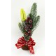 Декор новорічний Ялинкова гілка з ягодами 27 см 6527-P4230