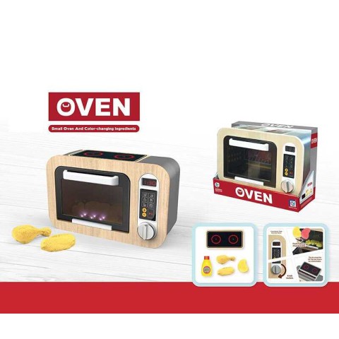 Мікрохвильова піч, підсвічування, звуки, муляжі їжі, що змінюють колір, 818-502A