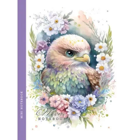 Блокнот, 55 г, 128x165 мм, 64 аркуші, інтегральна палітурка, матова ламінація, дизайн 23182