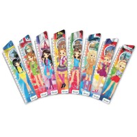 Набір закладок для книг Дівчата Європи, 8 шт., 4 шт. в упаковці