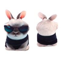 Іграшка антистрес м’яка Заєць Boss, 23007, 30 см